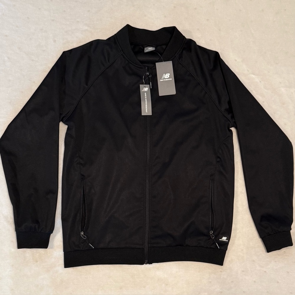 New Balance Men's Classic Black Windbreaker